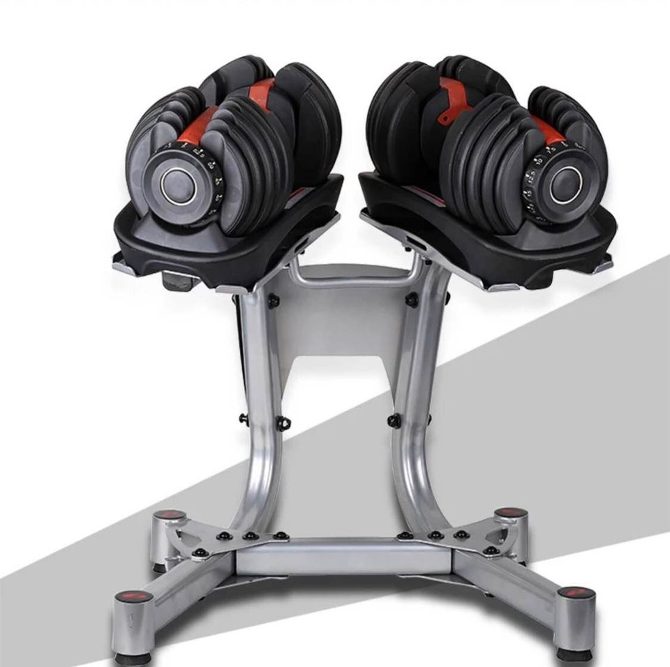 Dumbbell ajustable (5 à 52,5 lb)