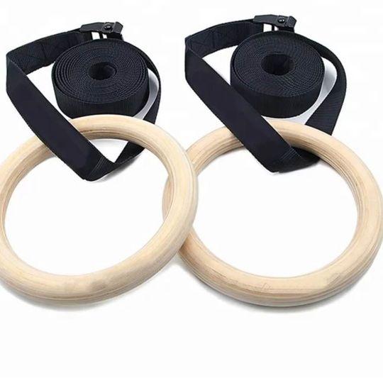 Anneaux de gymnastique en bois (Elite ring)