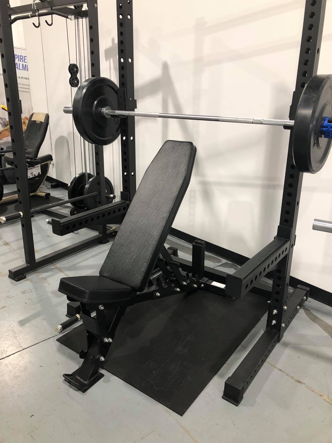 Rack à squat professionnel