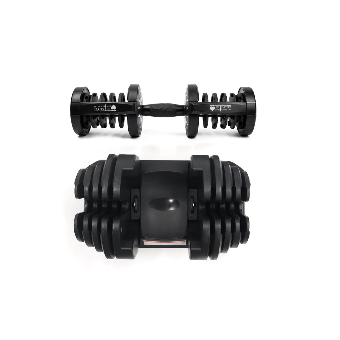 Dumbbell ajustable (10 à 90 lb)