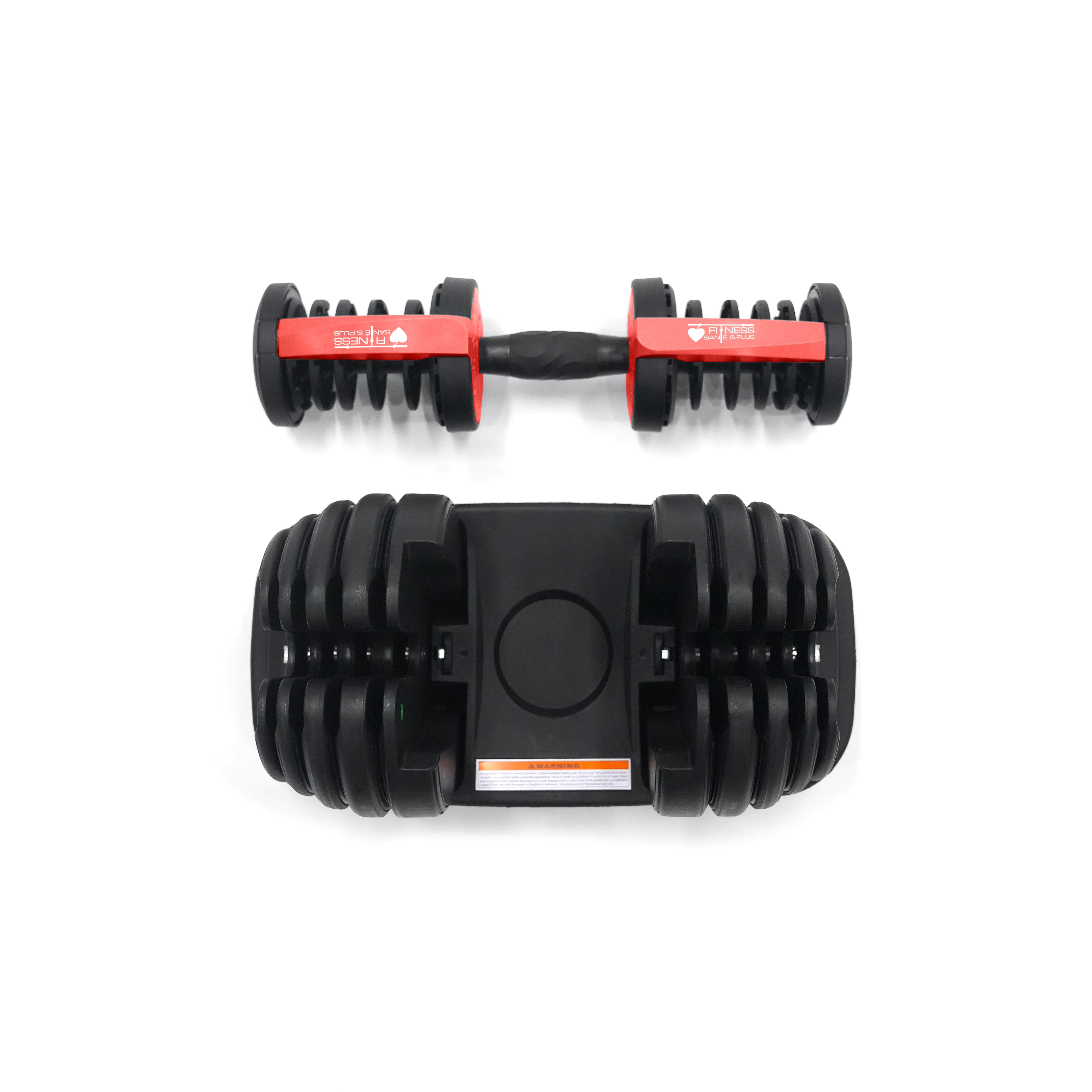 Dumbbell ajustable (5 à 52,5 lb)