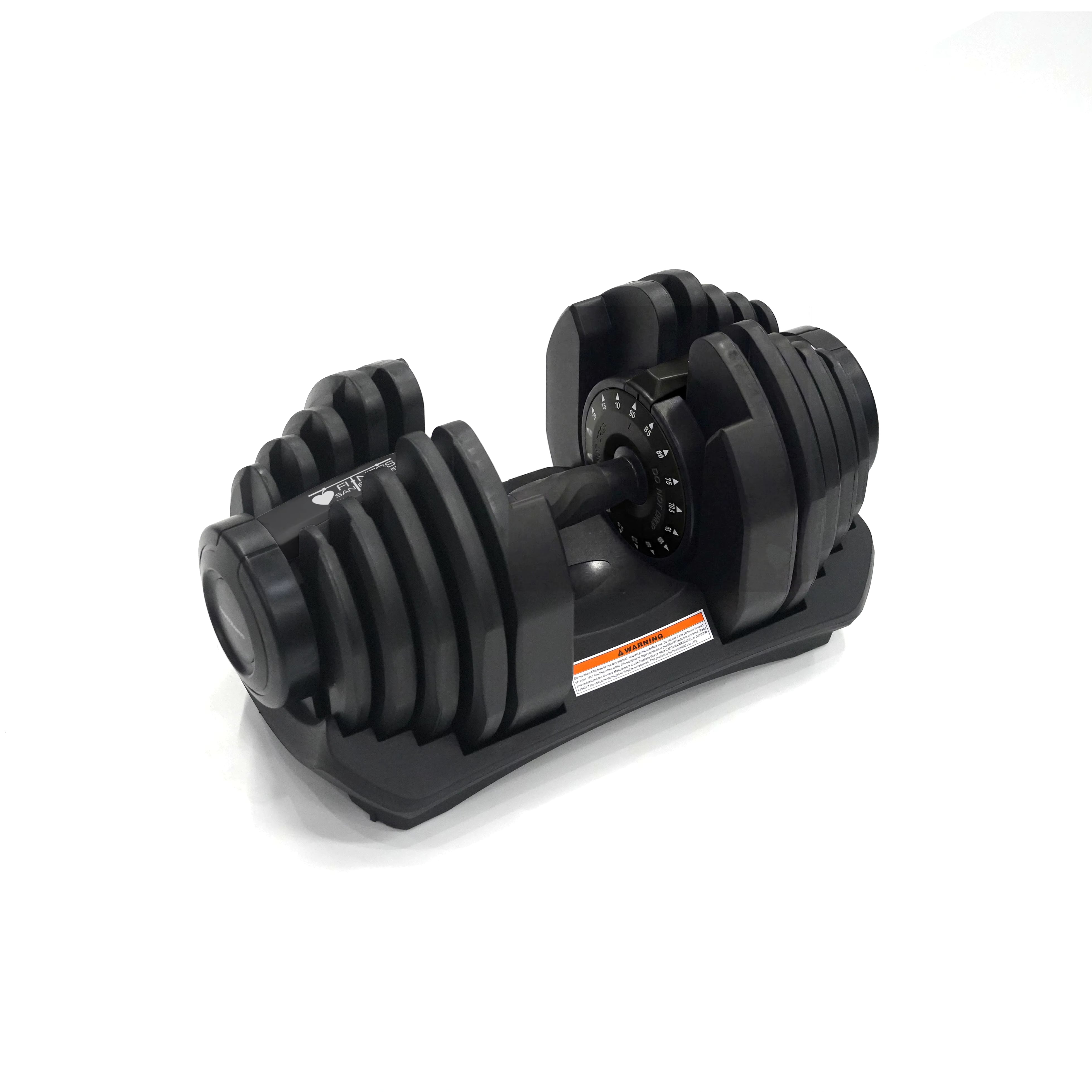 Dumbbell ajustable (10 à 90 lb)