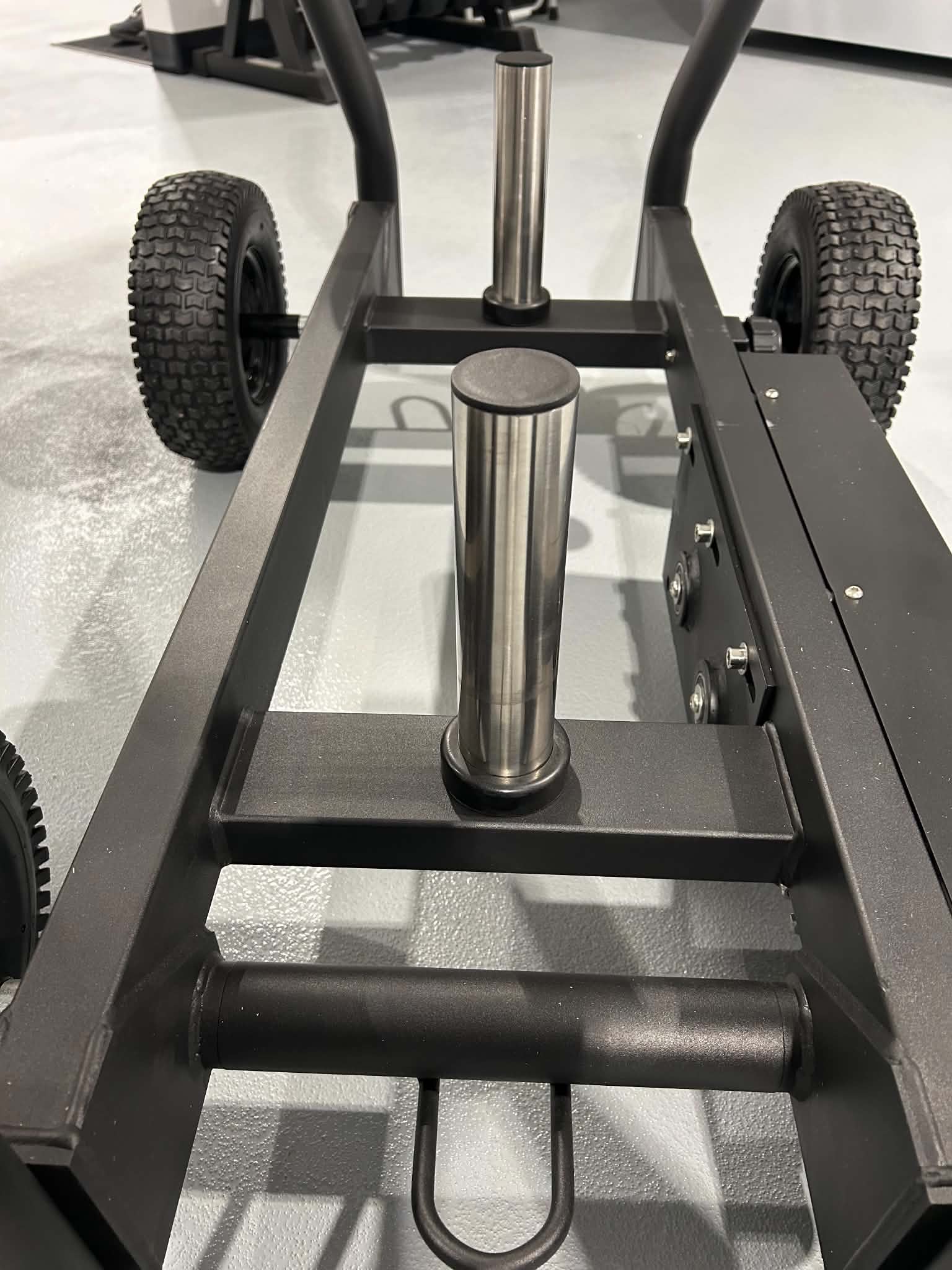 Chariot a roue style sled (Tank)