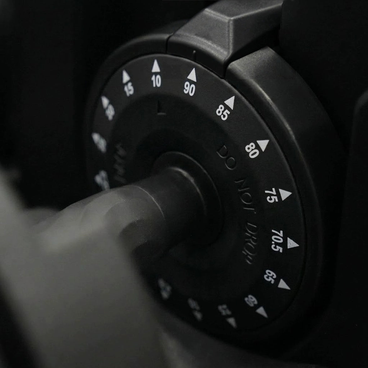 Dumbbell ajustable (10 à 90 lb)