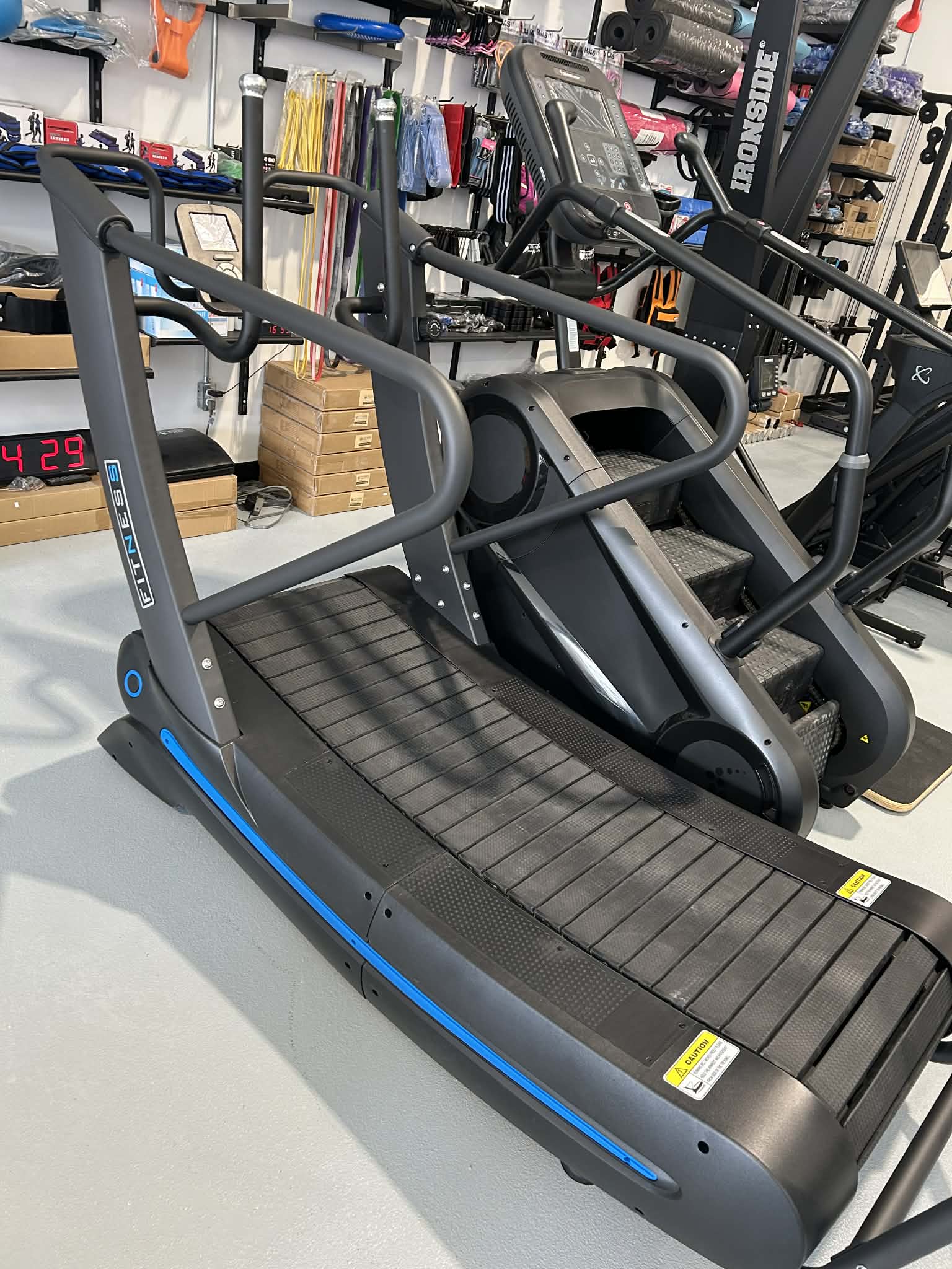 TAPIS ROULANT CURVE