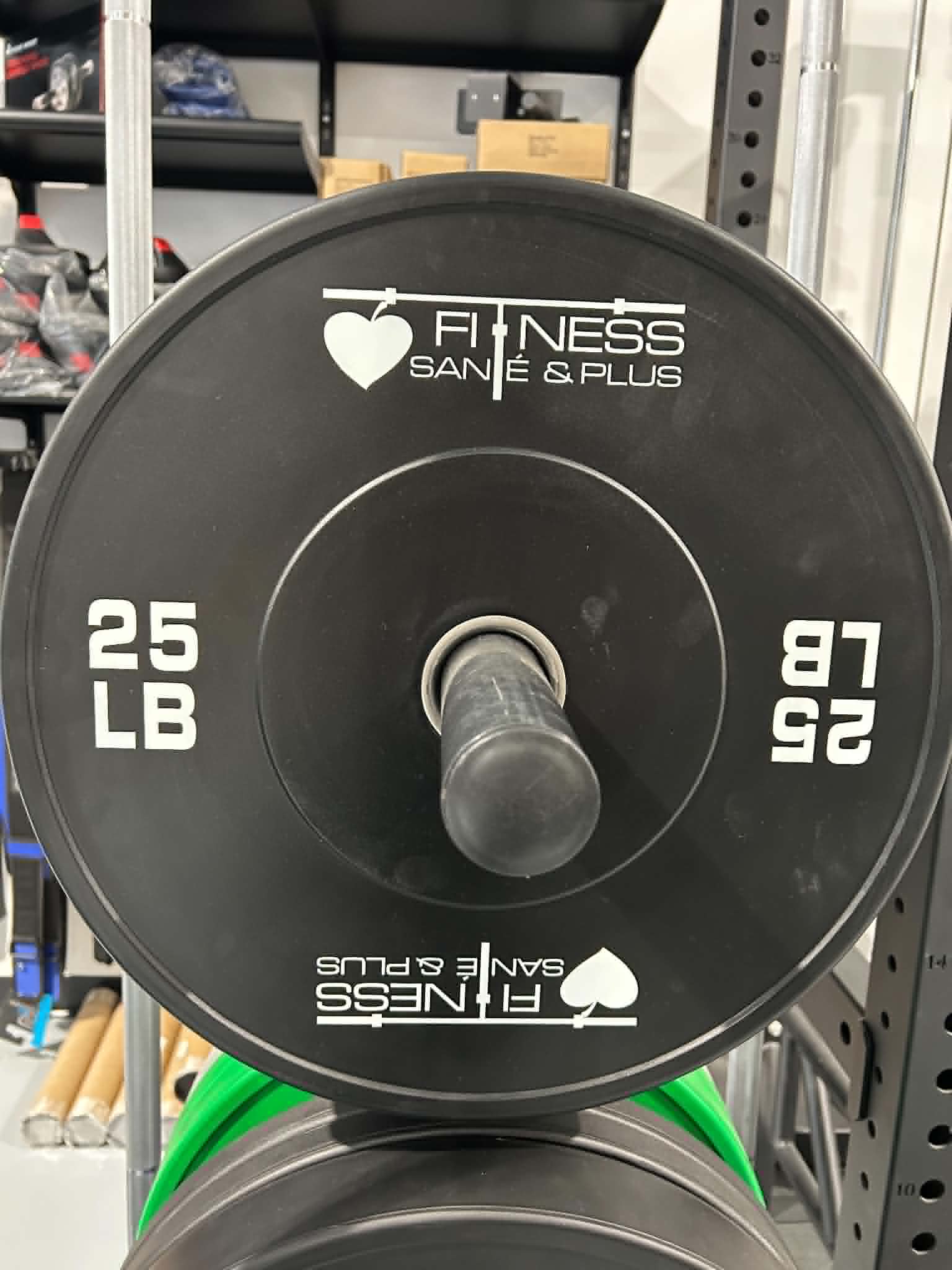 Ensemble de bumper plates olympique de 275lb ou 205lb avec barre (45 lb) et collets inclus
