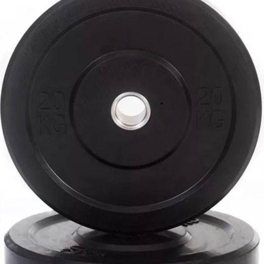 Kit bumper plates de 275 lb (barre et collets)