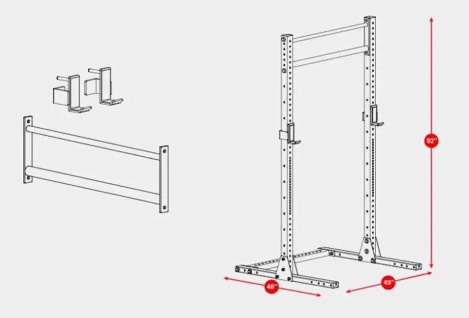 Rack à squat professionnel