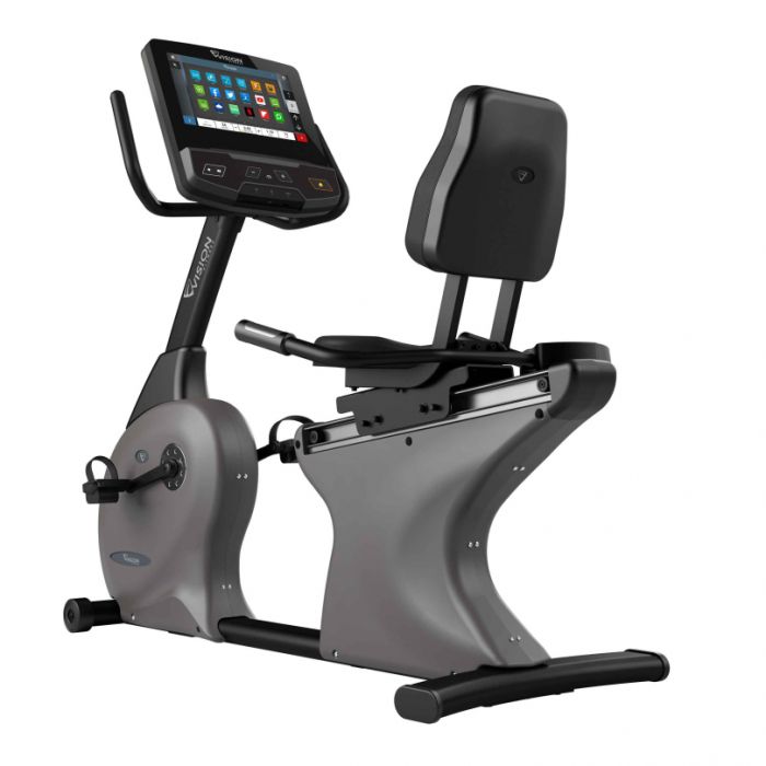vélo a position horizontale vision fitness r600e avec console e