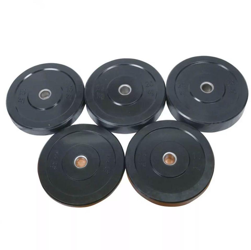 Kit bumper plates de 275 lb (barre et collets)