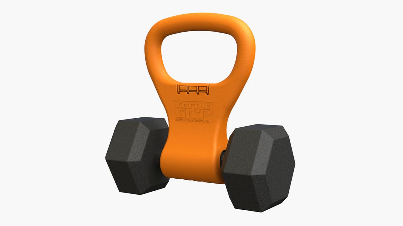 Poignée plastique pour haltère (kettlebell)