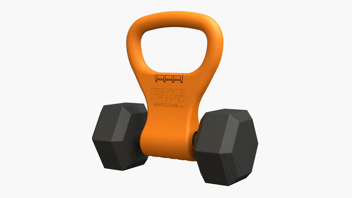 Poignée plastique pour haltère (kettlebell)