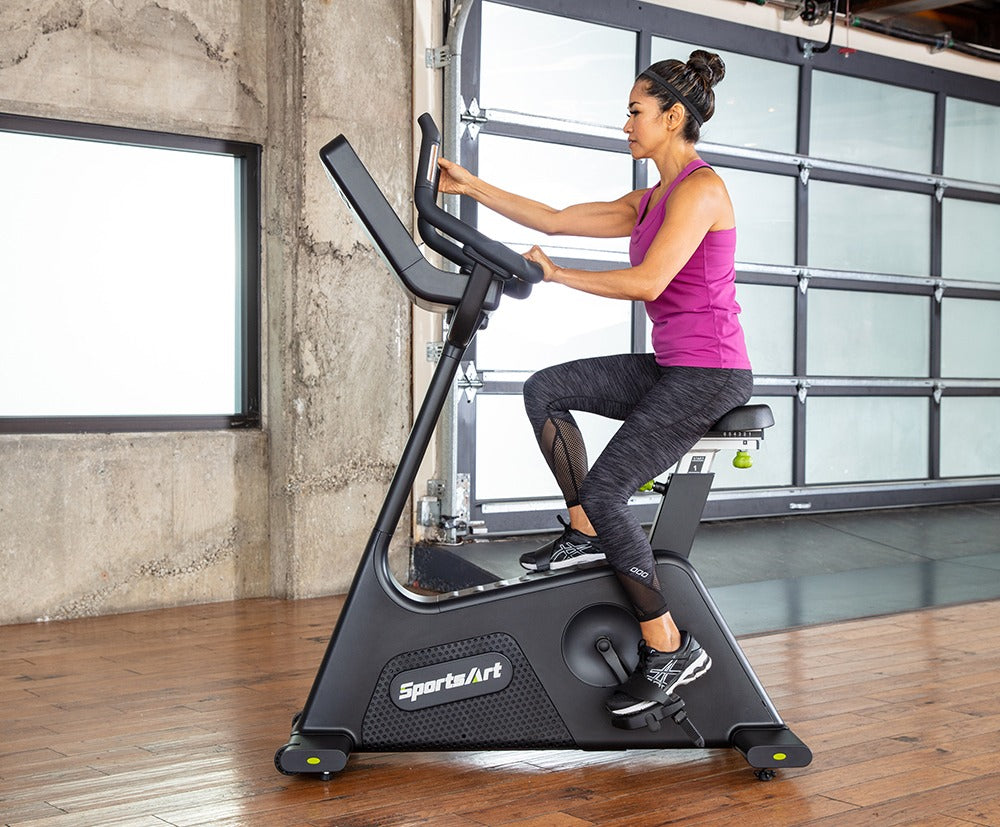 SportsArt C574U Upright Cycle
