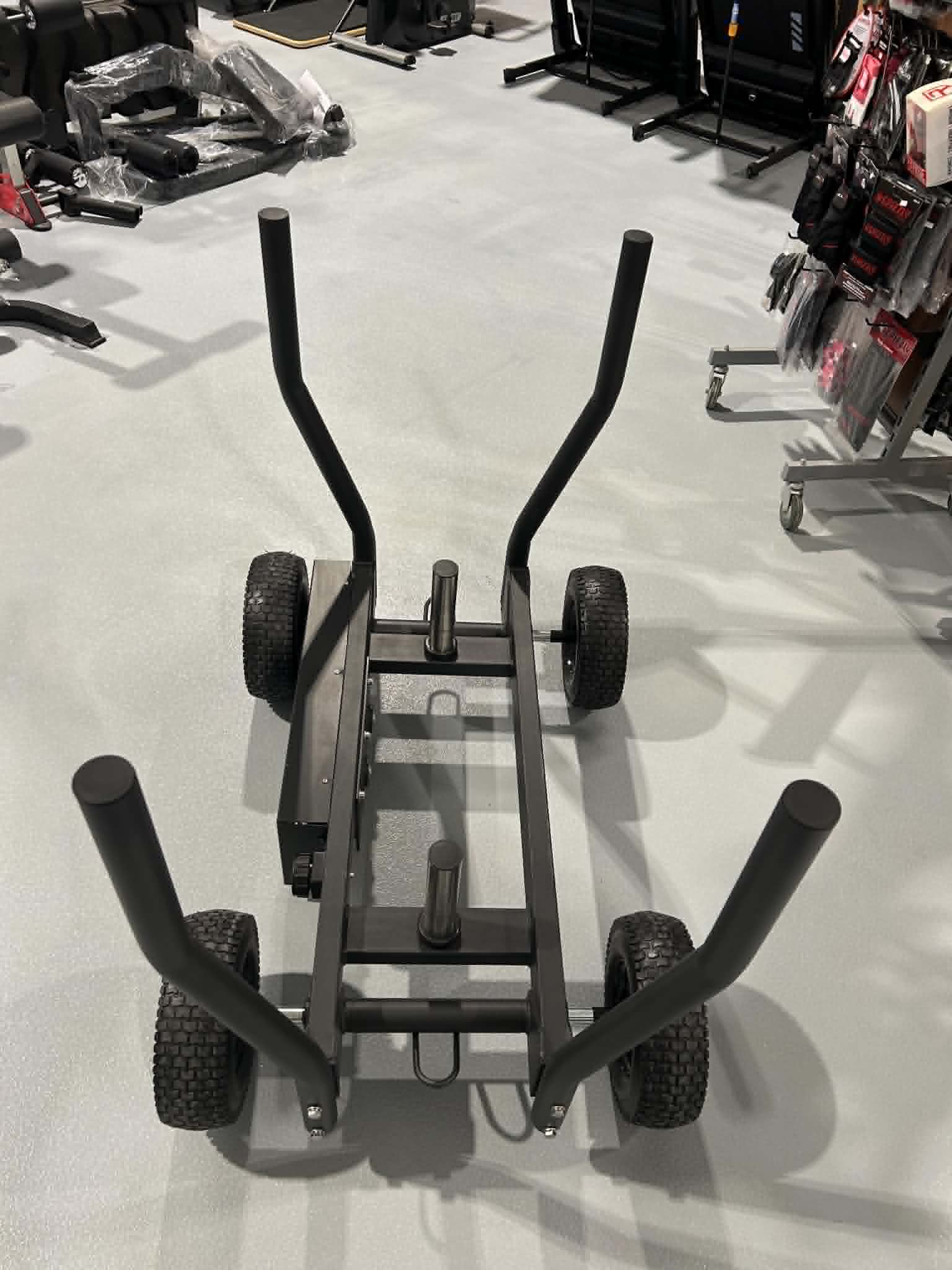 Chariot a roue style sled (Tank)