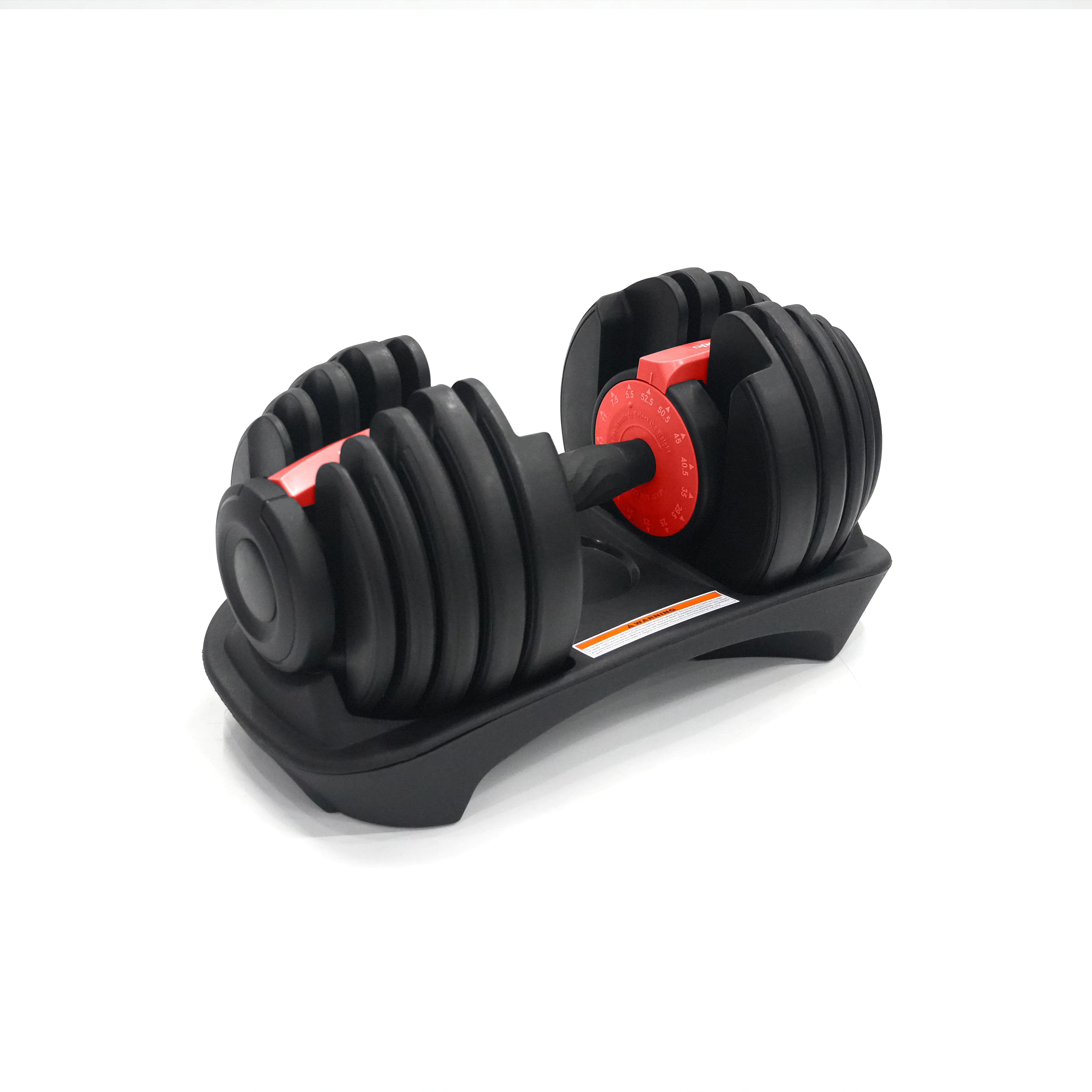 Dumbbell ajustable (5 à 52,5 lb)