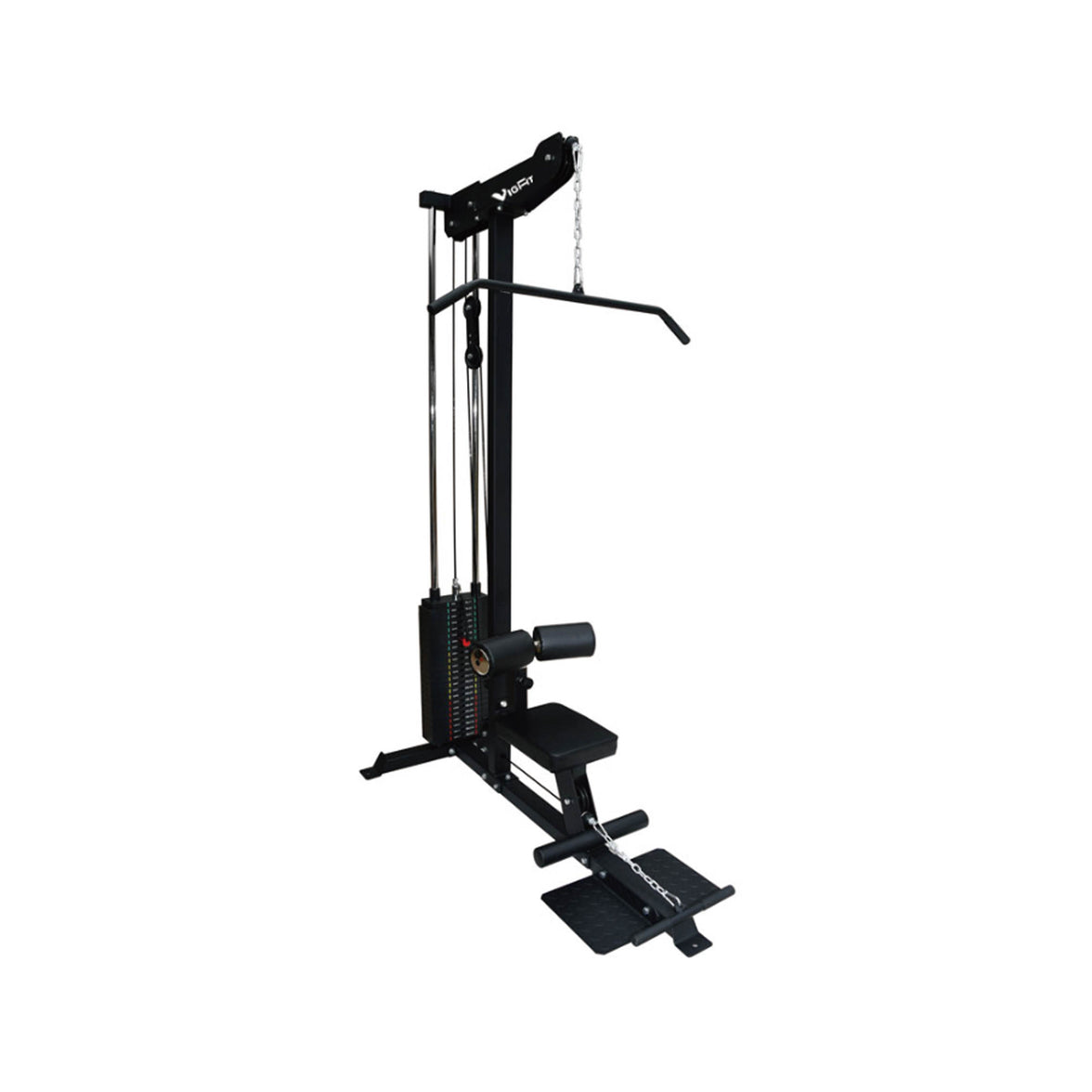 Machine lat pull down avec plate sélective