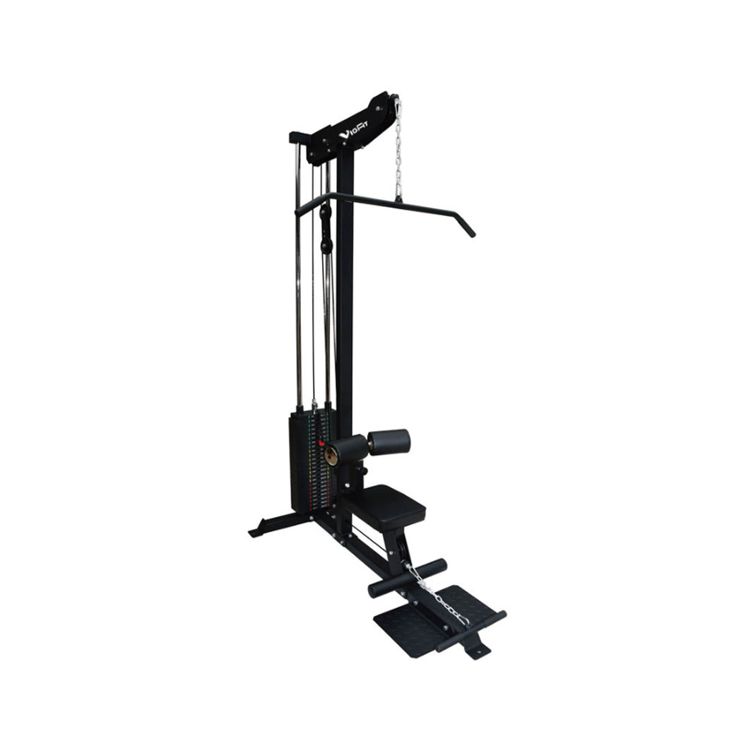 Machine lat pull down avec plate sélective